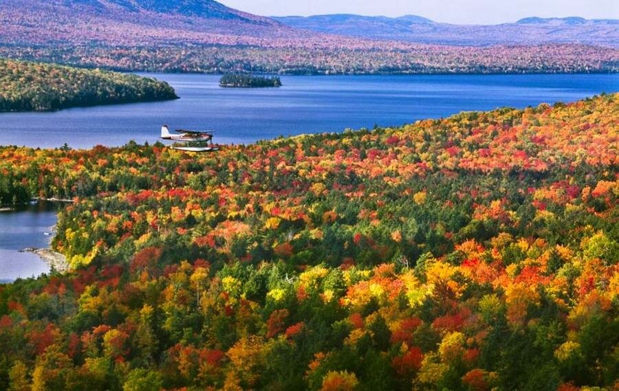 Осень в США: 50 красивых фотографий осени по всей Америке