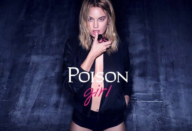 Камилль Роу для Dior Poison Girl