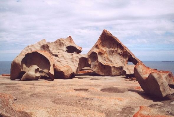 Необычные скалы в Австралии