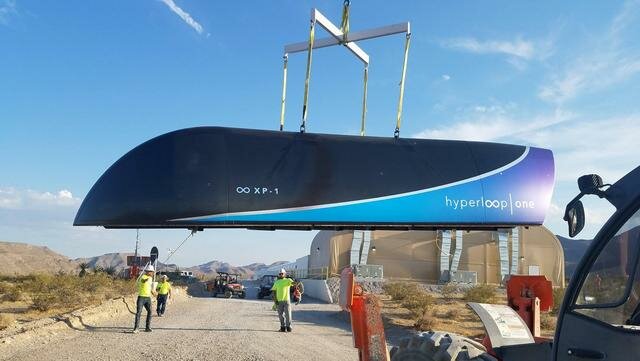 Опубликовано первое видео тестирования Hyperloop One