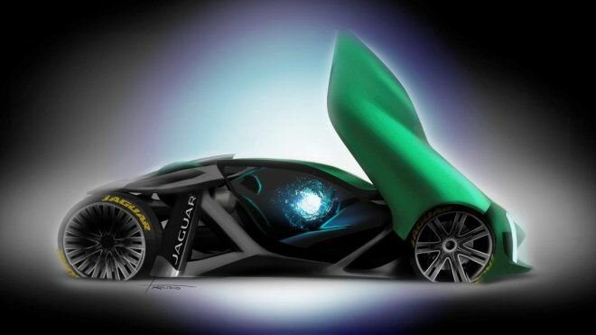 «Голый» Jaguar – автомобиль будущего