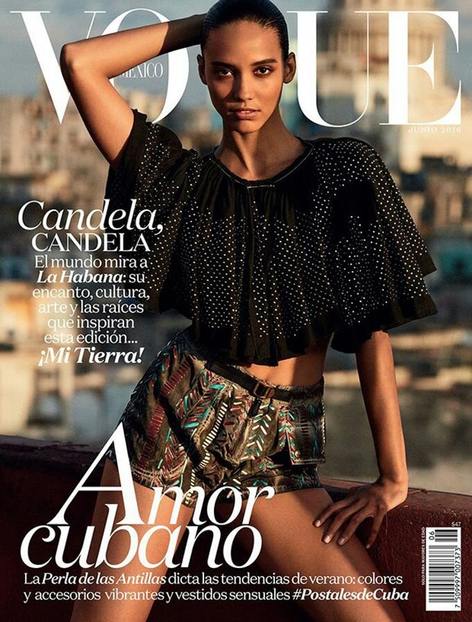 Кора Эммануэль на обложке Vogue Mexico